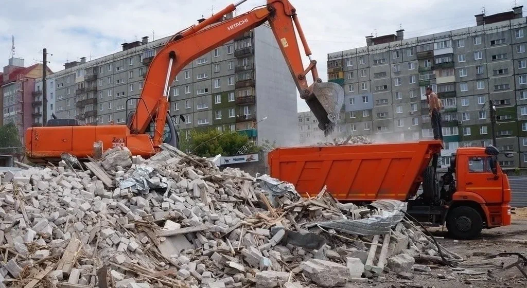 Профессиональный вывоз строительного мусора в Ставрополе в октябре
